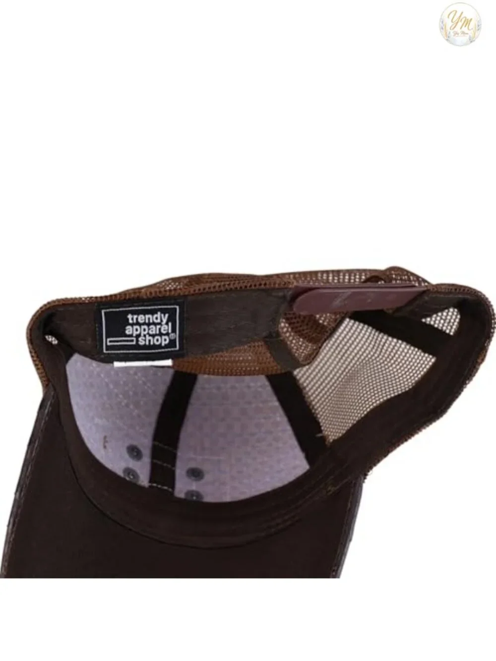 Straw Design Metallic Rodeo Cowboy Horse Metal Logo Trucker Mesh Baseball Cap